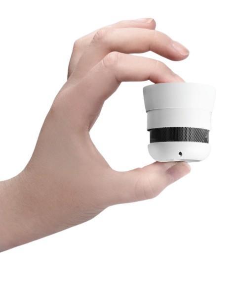 Cavius optisk r&oslash;galarm med 5 &aring;rs batterilevetid