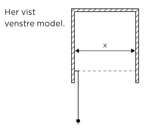 Str&oslash;mberg Noma 20 niched&oslash;r 20-100 cm - Skr&aelig;ddersyet - Mat sort
