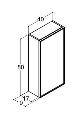 Dansani Luna Urban overskab - H&oslash;jreh&aelig;ngslet - Natur eg/Sort ramme