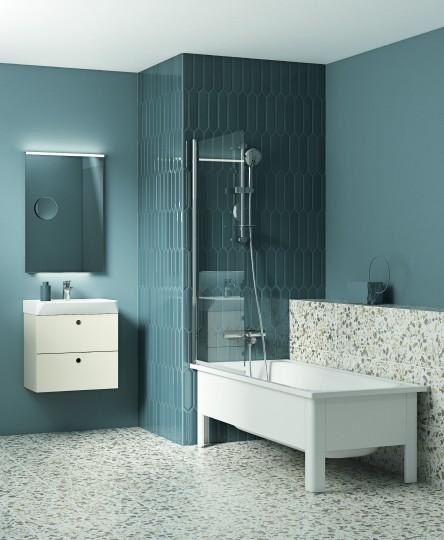 Svedbergs emaljebadekar t/hj&oslash;rne - 130 x 70