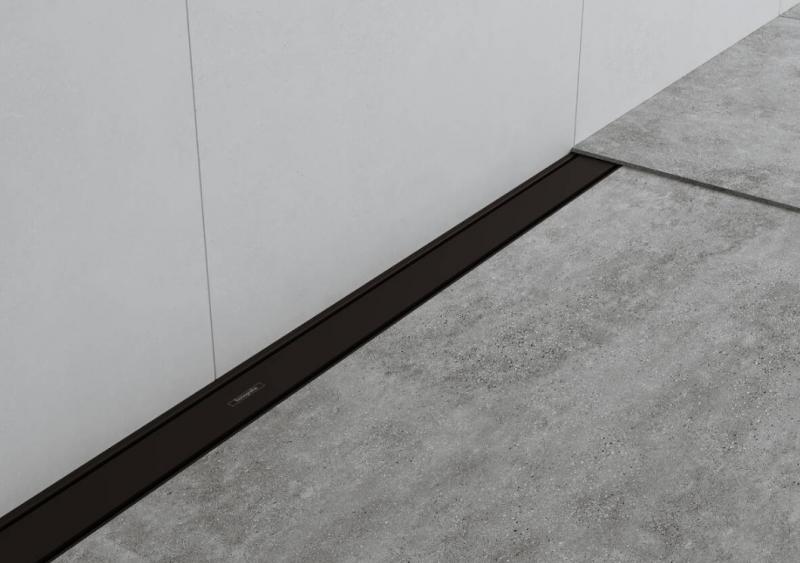 Hansgrohe RainDrain Match Kappes&aelig;t - 80 cm - Mat sort