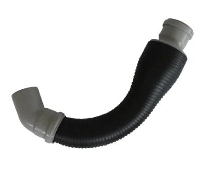 Fleksibelt r&oslash;r 50-100 x 480-700 mm, sort - Probleml&oslash;seren