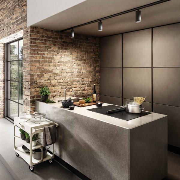 Eico NikolaTesla Fit BL/A/70 integreret emh&aelig;tte i kogesektion - Sort