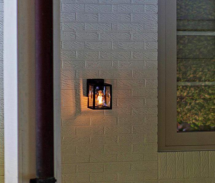 Lutec Tradition Shiva udend&oslash;rslampe - Mat sort