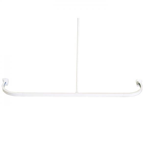 Ridder universal bruseforh&aelig;ngsstang m/kroge - Hvid