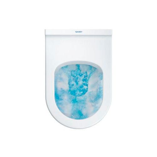 Duravit Starck 3 v&aelig;gh&aelig;ngt toilet rimless m/HygieneGlaze u/s&aelig;de