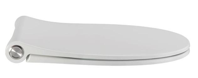 Pressalit Sway Uni toilets&aelig;de m/soft close og lift-off beslag - Hvid