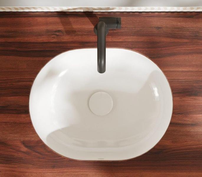 hansgrohe Xuniva U 45 h&aring;ndvask t/underlimning - Med overl&oslash;b - Uden hanehul