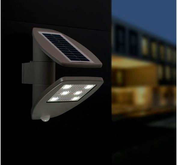 Lutec Zeta udend&oslash;rslampe m/sensor og solceller
