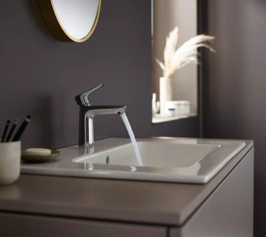 Hansgrohe Talis E 110 h&aring;ndvaskarmatur u/bundventil - Krom