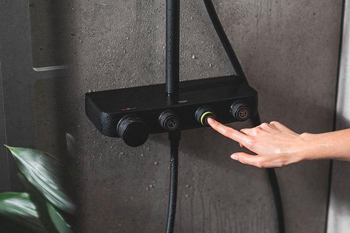 GROHE Euphoria SmartControl 310 Duo brusesystem - Mat sort