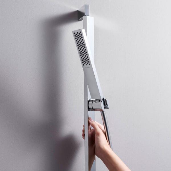 hansgrohe Pulsify E 100 bruses&aelig;t 1jet m/EcoSmart+ - Mat hvid