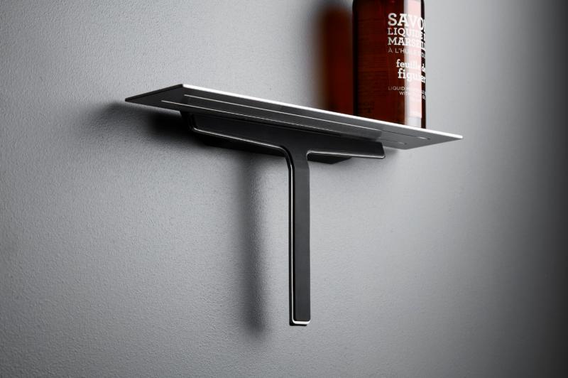 Unidrain ReFrame s&aelig;behylde med bruseskraber - B&oslash;rstet st&aring;l