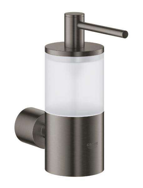 Grohe Atrio s&aelig;bedispenser - B&oslash;rstet hard graphite