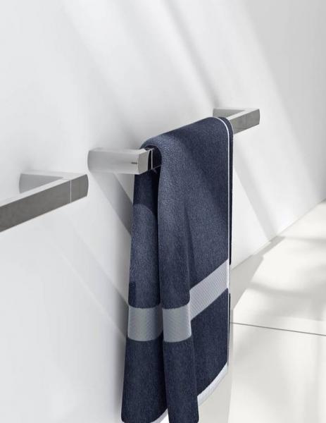 Gustavsberg Square h&aring;ndkl&aelig;destang 45 cm - Krom