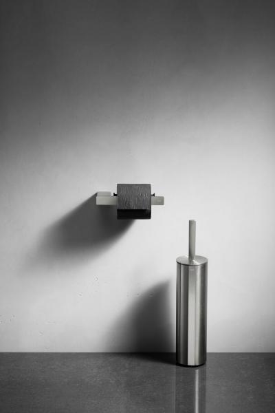 Unidrain ReFrame toiletpapirholder - B&oslash;rstet st&aring;l