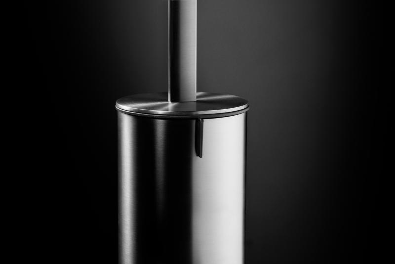 Unidrain ReFrame toiletb&oslash;rste til v&aelig;g - Poleret st&aring;l