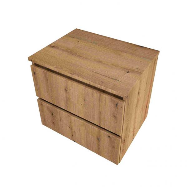 Sanibell Proline 61 underskab m/bordplade, lameller og skuffer - Urban eg