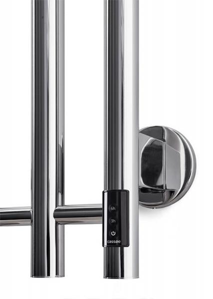 Cass&oslash;e Catania h&aring;ndkl&aelig;det&oslash;rrer - 26x142 cm - Poleret st&aring;l