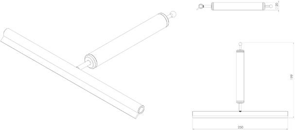 Toni Copenhagen bruseskraber - Bruneret