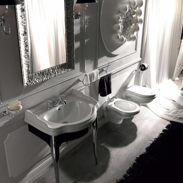 Lavabo Retro v&aelig;gh&aelig;ngt bidet - Hvid