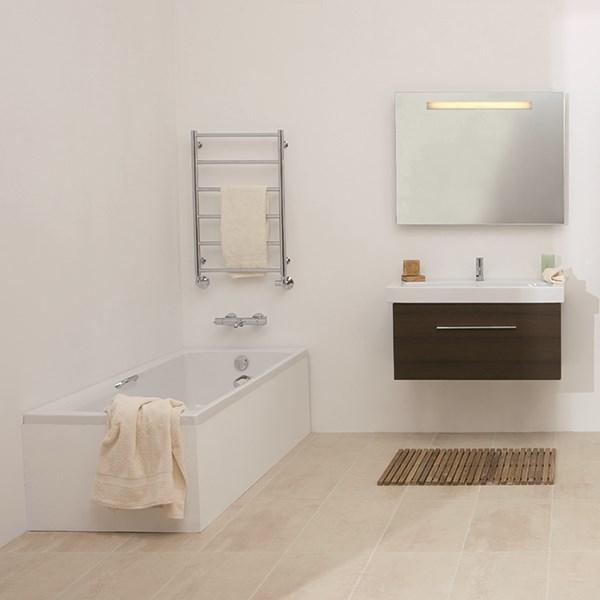 Str&oslash;mberg Nilo el-h&aring;ndkl&aelig;det&oslash;rrer - 50x78 cm - Krom