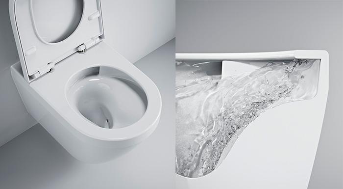Grohe Euro rimless v&aelig;gh&aelig;ngt toilet m/TripleVortex og HyperClean