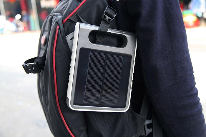 Lutec Padlight Solar udend&oslash;rslampe m/USB og solceller