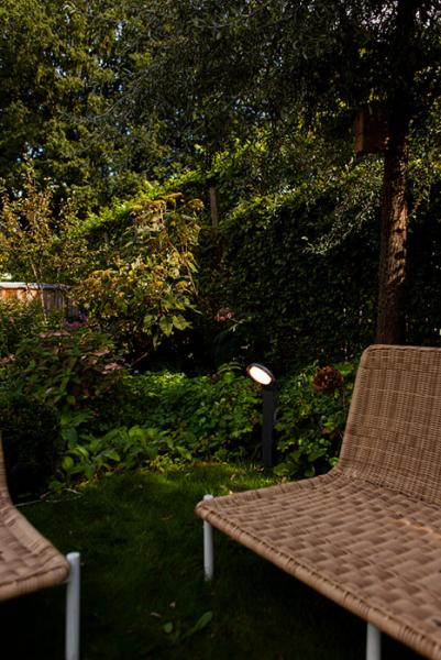 Lutec Architectural Polo udend&oslash;rs standerlampe - M&oslash;rk gr&aring;