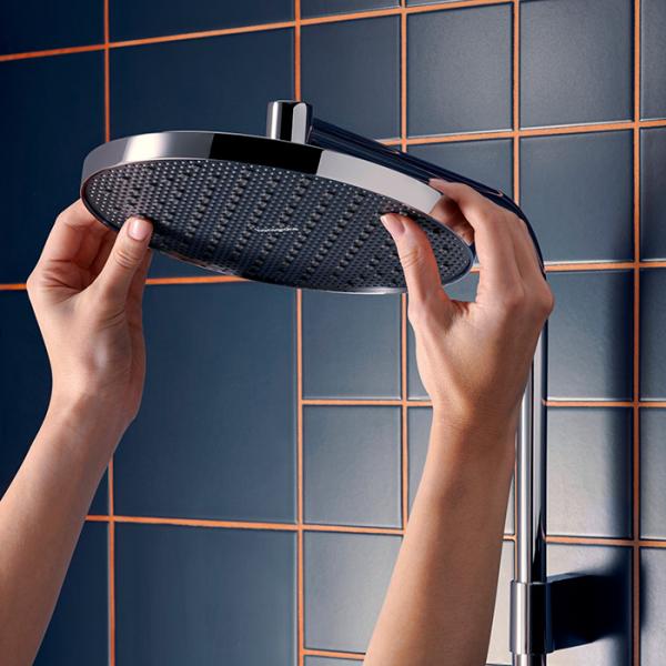 hansgrohe Activera S 240 Showerpipe 1jet m/Ecosmart og Ecostat Fine Varia - Krom