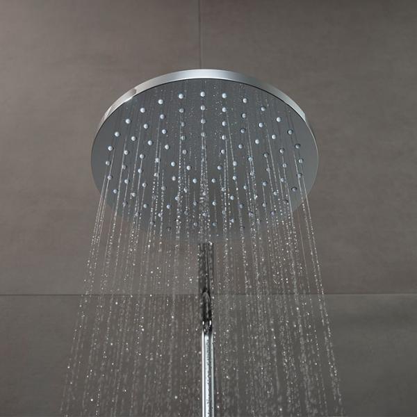 hansgrohe Vernis Blend EcoSmart showerpipe &Oslash;200 - Krom