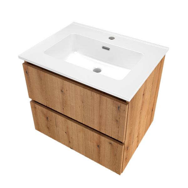 Sanibell Proline 60 m&oslash;bels&aelig;t m/lameller og 2 skuffer - Urban eg