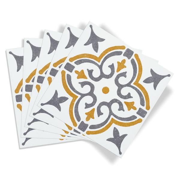 D-C-fix selvkl&aelig;bende fliser til v&aelig;g - Jamila gold