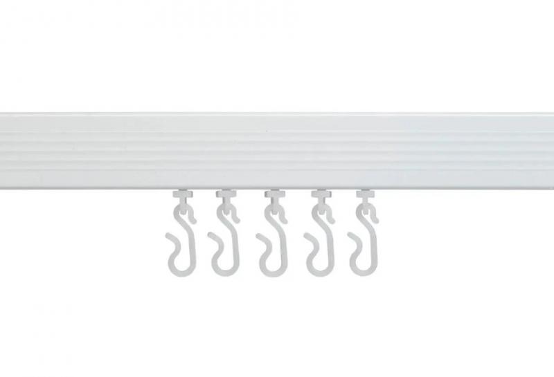 Hefe Bendy forh&aelig;ngsstang - Hvid