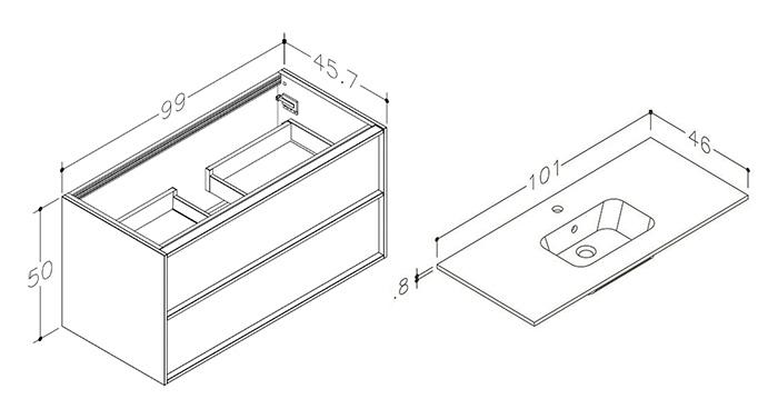 Str&oslash;mberg Skara 100 m&oslash;bels&aelig;t - Lys eg