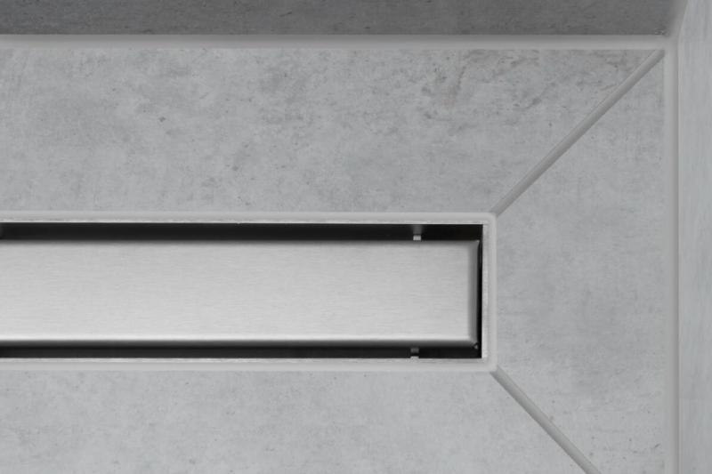 Hansgrohe RainDrain Match Kappes&aelig;t - 60 cm - B&oslash;rstet rustfri st&aring;l