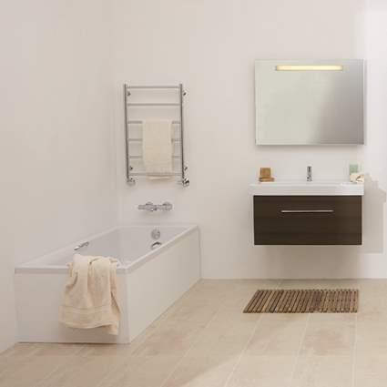 Str&oslash;mberg Nilo h&aring;ndkl&aelig;det&oslash;rrer til kombidrift - 50x78 cm - krom