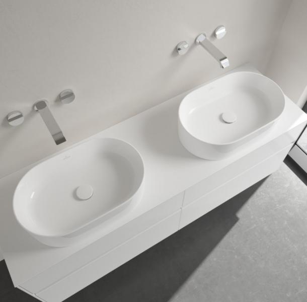 V&B Collaro 56 fritst&aring;ende bowlevask - Uden overl&oslash;b