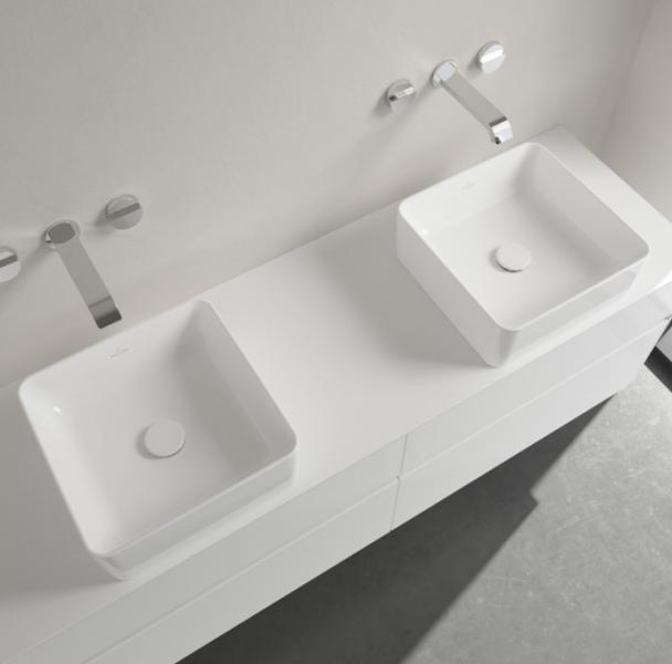 V&B Collaro 38 fritst&aring;ende bowlevask - Uden overl&oslash;b