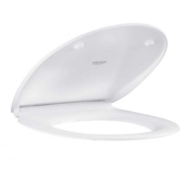 Grohe Bau slim toilets&aelig;de m/SoftClose og QuickRelease