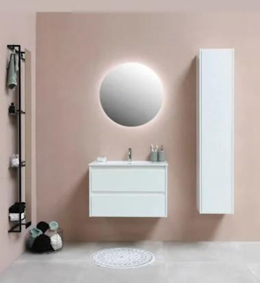 Sanibell Proline m&oslash;bels&aelig;t 60 m/integrerede greb - Mat hvid