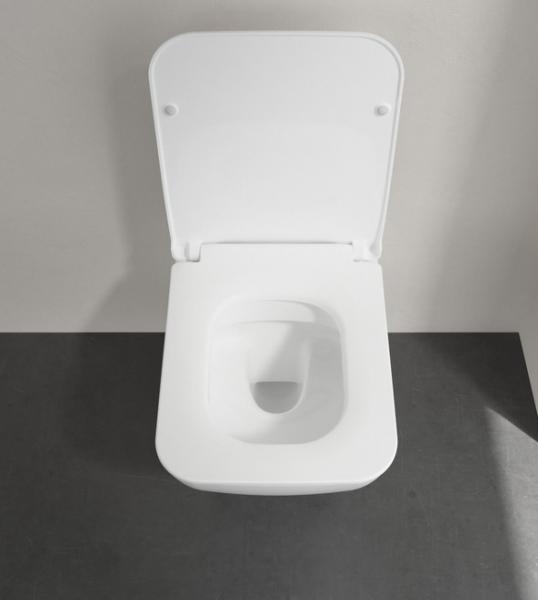 Villeroy & Boch Venticello v&aelig;gh&aelig;ngt toilet m/DirectFlush og s&aelig;de