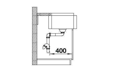 Blanco Villae Farmhouse keramisk k&oslash;kkenvask - Krystalhvid