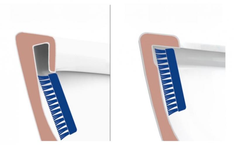 Gustavsberg Nautic 1530 v&aelig;gh&aelig;ngt toilet m/Hygienic Flush