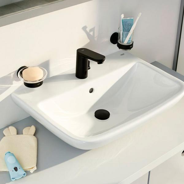 Grohe Get E ber&oslash;ringsfri vandhane m/infrar&oslash;d og batteri � Mat sort