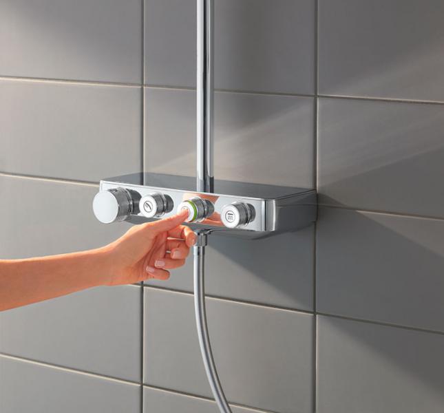 Grohe Essence & Euphoria SmartControl komplet pakke til bad - Krom