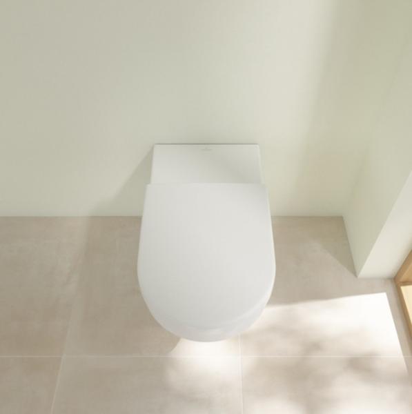 Villeroy & Boch ViCare Rimless v&aelig;gh&aelig;ngt toilet - Hvid