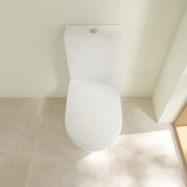 Villeroy & Boch Subway 2.0 gulvst&aring;ende toilet Rimless u/cisterne