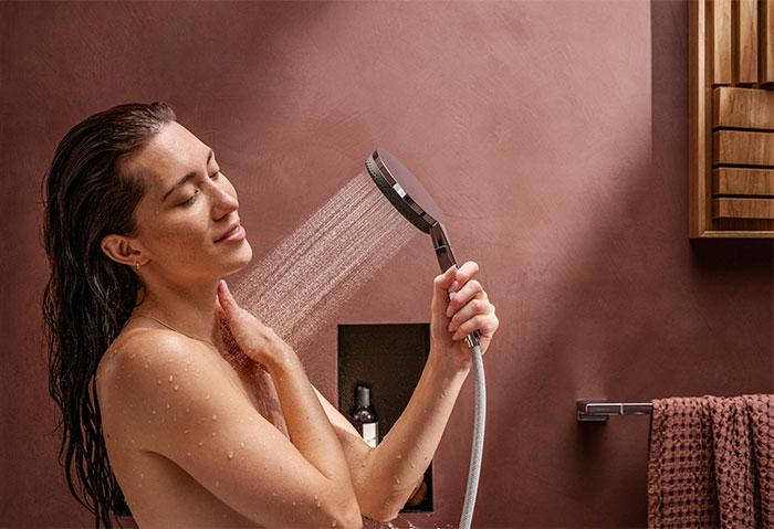 hansgrohe Raindance Alive Select S bruses&aelig;t 125 3jet m/EcosSmart - Krom