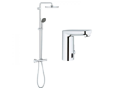 Pakker m. vandhane og brus